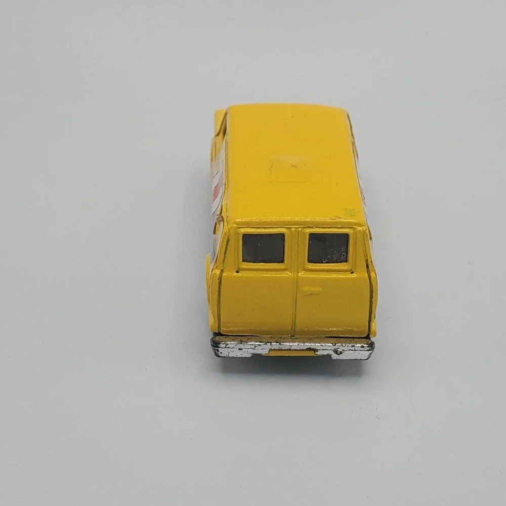 Soma Super Wheels Diecast Chevrolet Super Van Yellow w/ Eagle Hong Kong Freebird